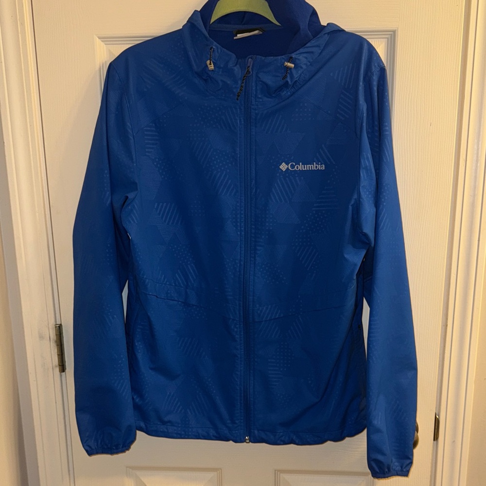 Men’s Columbia Royal Blue Hooded Jacket